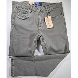 Scotch & Soda Straight Fit Grey Pants Men's Size 32W/30L